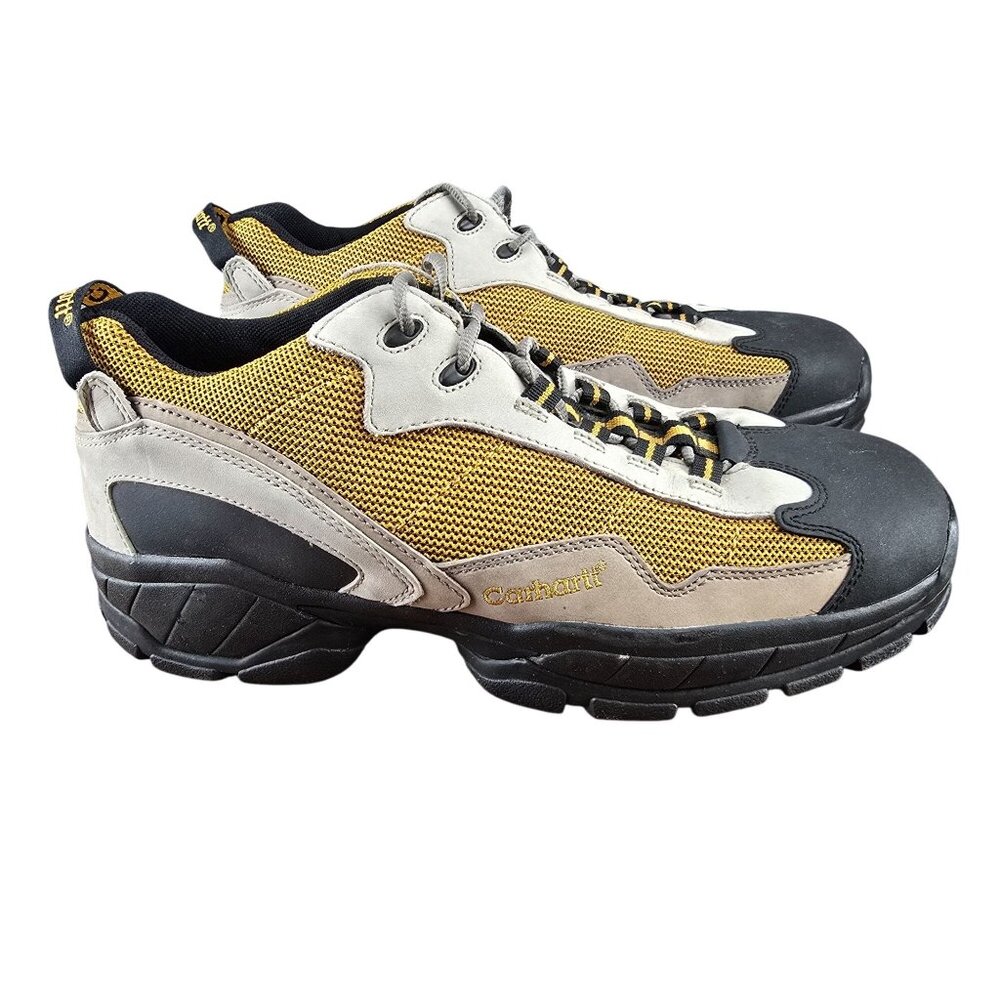 Carhartt Mens Safety Toe Work Shoes Size‎ 12 Yellow/Black